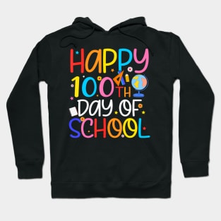 100 Days Of School Teacher And Student Hoodie